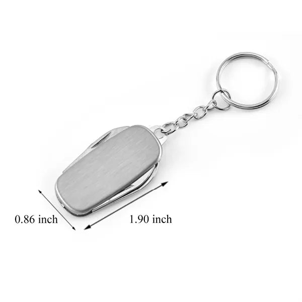 4 In 1 Multifunctional Tool With Keychain