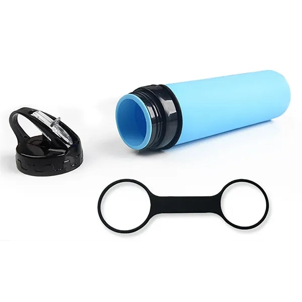 21Oz Silicone Travel Tumbler Collapsible Water Bottles