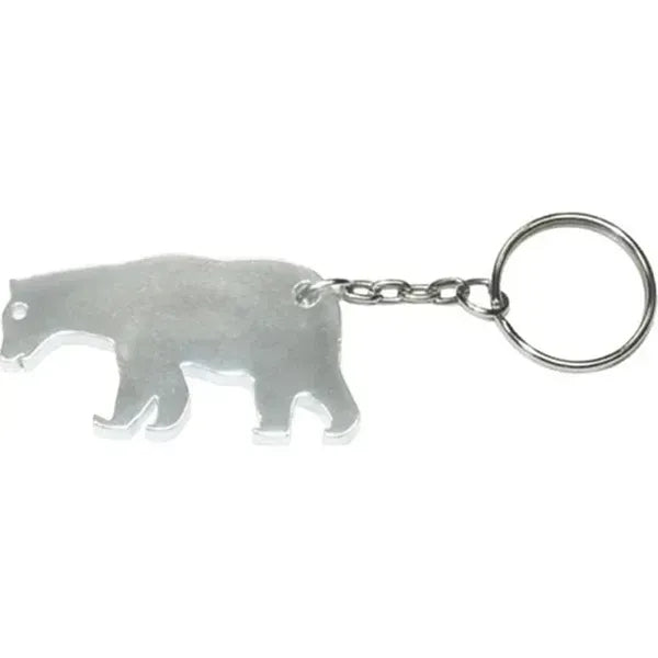 Bear Shape Bottle Opener Keychain
