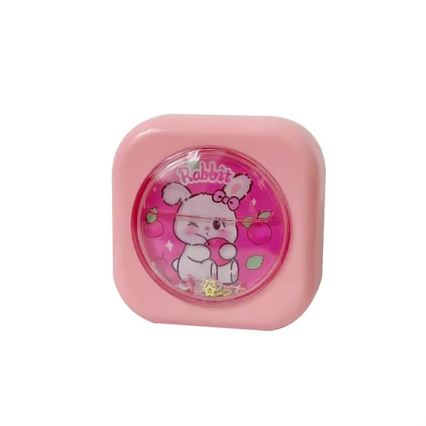 Double-blade pencil sharpener with Quicksand toy