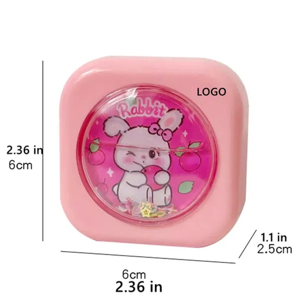 Double-blade pencil sharpener with Quicksand toy