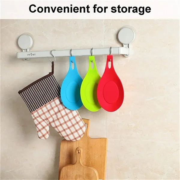 Kitchen Silicone Spoon Rest