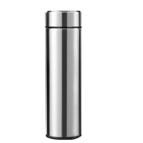 Stainless Steel Water Bottle with Temperature Display Cover