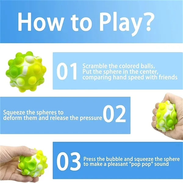 Pop Stress Ball Fidget Toy