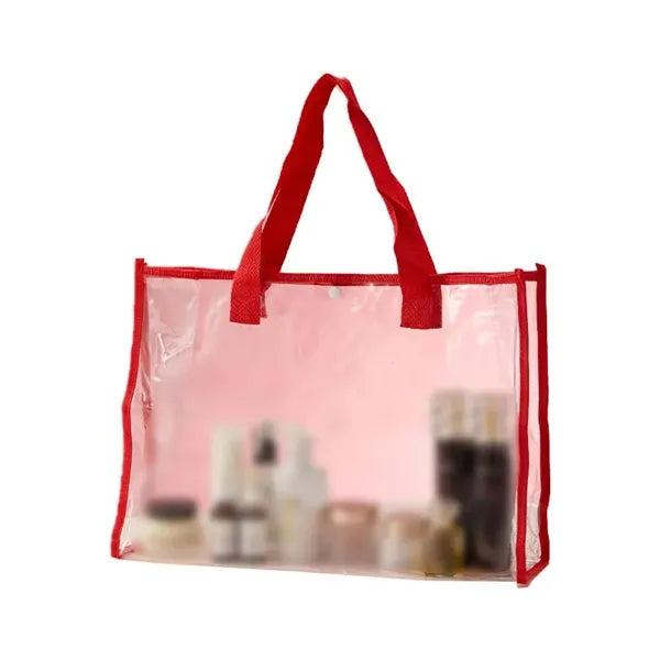 Summer Beach Transparent Waterproof PVC Tote Bags