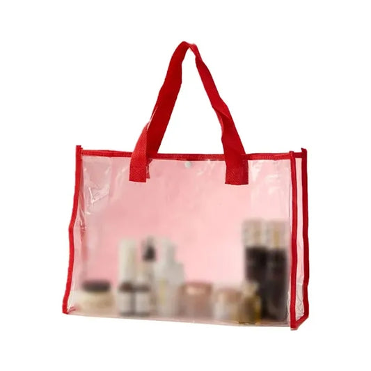 Summer Beach Transparent Waterproof PVC Tote Bags