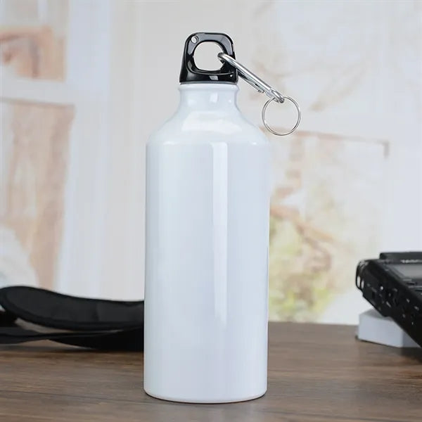 17oz Aluminum Water Bottle with Carabiner