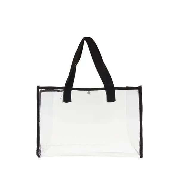 Summer Beach Transparent Waterproof PVC Tote Bags