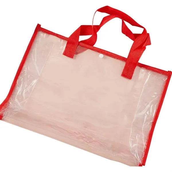 Summer Beach Transparent Waterproof PVC Tote Bags