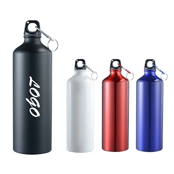 17oz Aluminum Water Bottle with Carabiner
