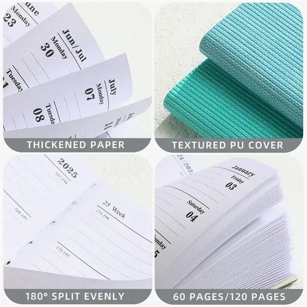 2025 A7 Pocket Diary Planner Notebook