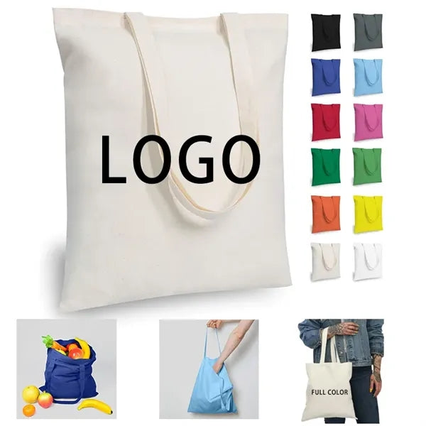 16" Eco-Friendly Large Grocery Canvas Tote Bag