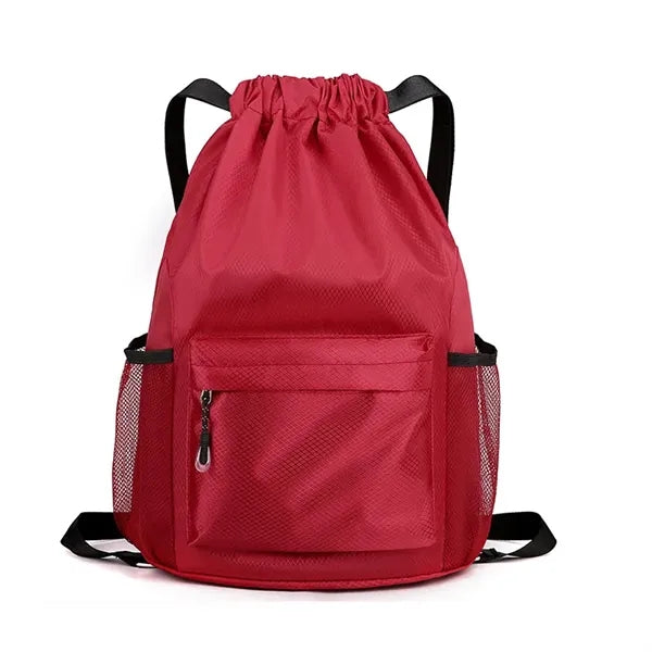 Waterproof Drawstring Gym Backpack Bag for Men & Women