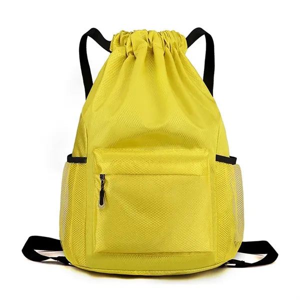 Waterproof Drawstring Gym Backpack Bag for Men & Women