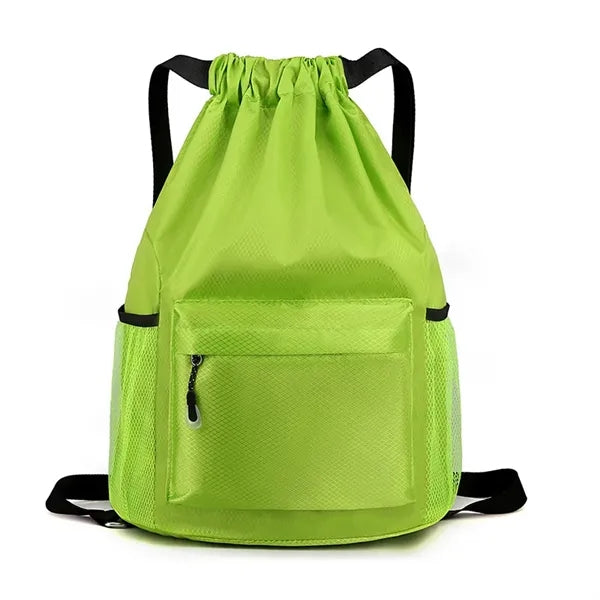 Waterproof Drawstring Gym Backpack Bag for Men & Women