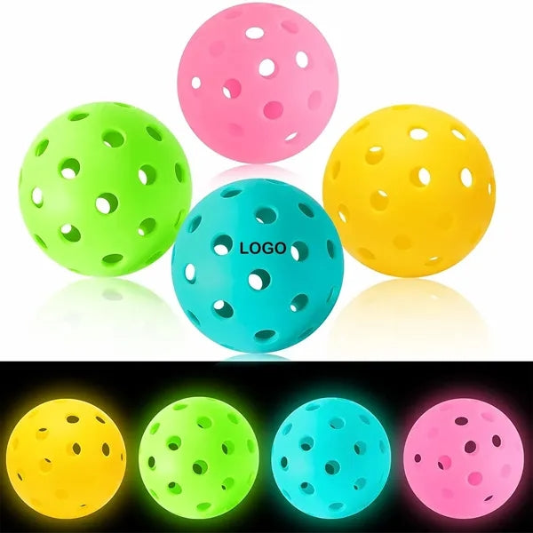 Luminous Pickleball Pickle Ball with 40 Holes