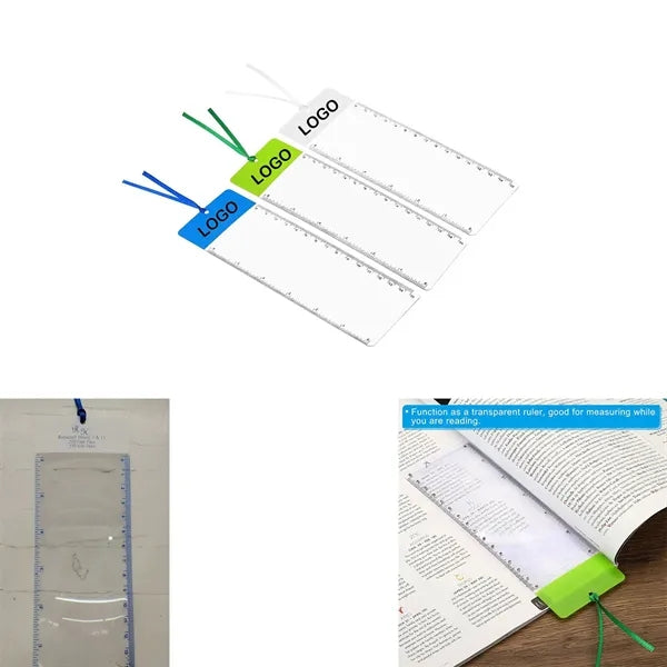 Bookmark Magnifier with Ruler