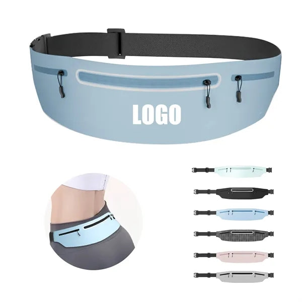 Invisible Sports Waist Bag With Phone Pocket .