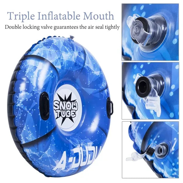 Inflatable Snow Sled Toboggan