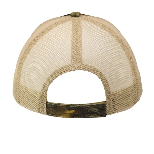 6 Panel Camo Mesh Trucker Cap