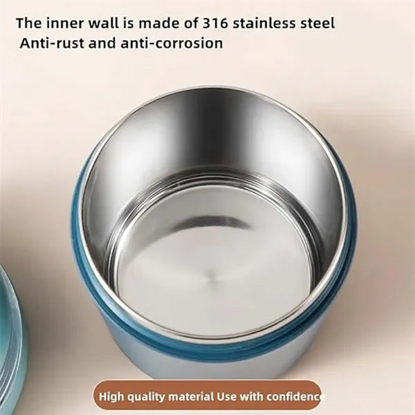 Stainless Steel Oats Containers with Lids