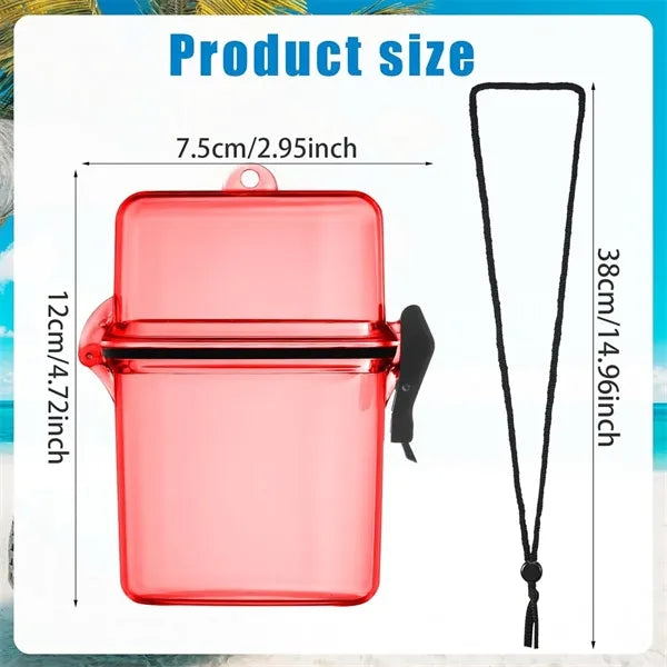 Waterproof ID Badge Holder Case