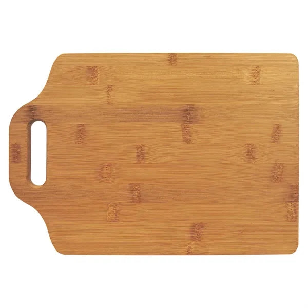 9" x 13" Bamboo Cutting Board w/ Handle