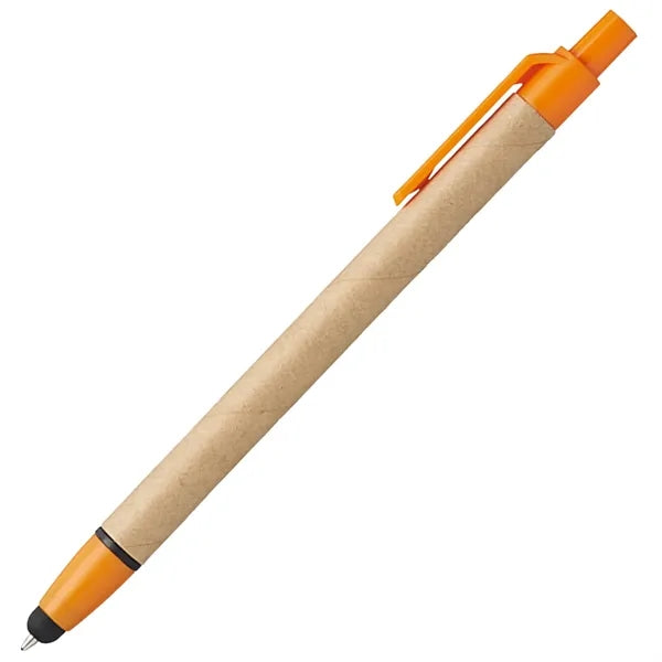 Eco-friendly Ballpoint Stylus Pens w/ Custom Logo Recycled
