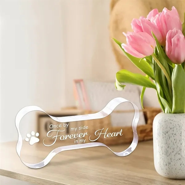 Acrylic Memorial Gift Pet Dog Mourning Loss