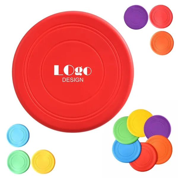 7.0" Outdoor Playing Silicone Flying Disc Toy