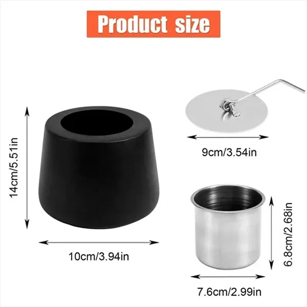 Mini Portable Ceramic Smokeless Tabletop Fire Pit