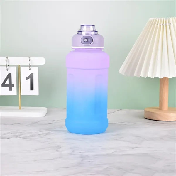 44oz Portable Large Capacity Gradient Sports Water Bottle