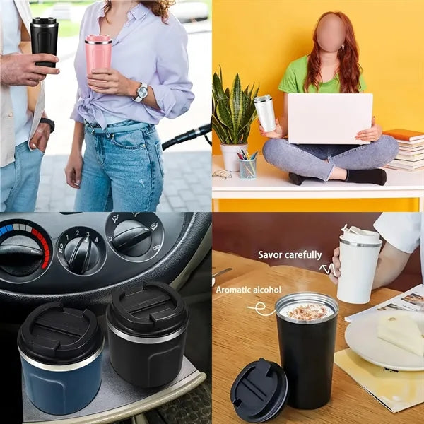 17oz Stainless Steel Leakproof Coffee Travel Mug