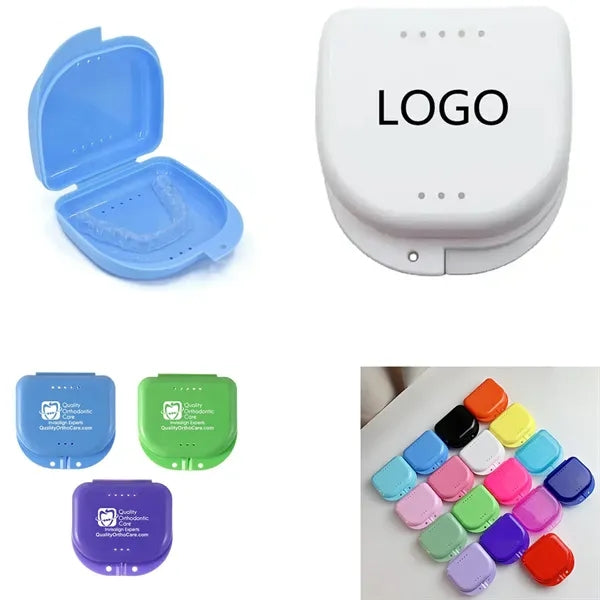 Orthodontic Retainer Case with Vent Holes