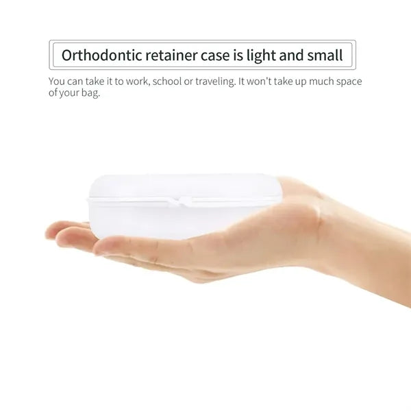Orthodontic Retainer Case with Vent Holes