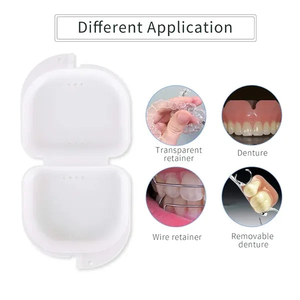 Orthodontic Retainer Case with Vent Holes