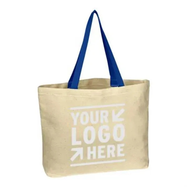 Logo Natural Cotton Canvas Tote Bag