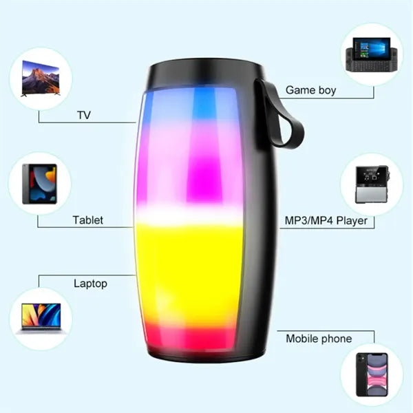 Portable Colorful Bluetooth Speaker