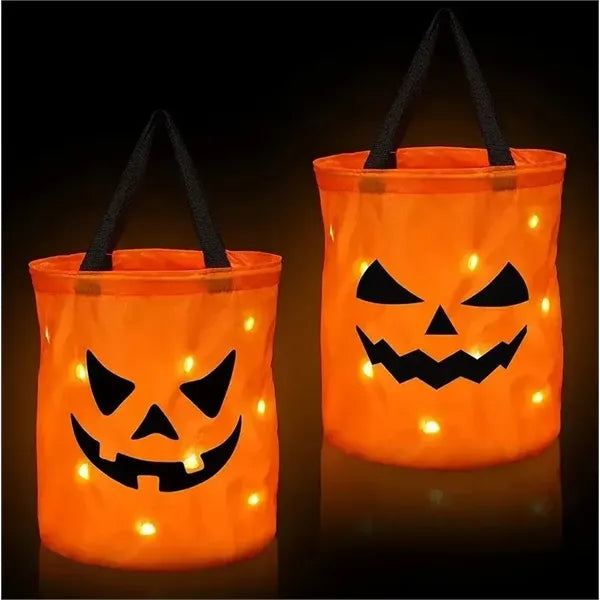 LED Lights Halloween Candy Bags