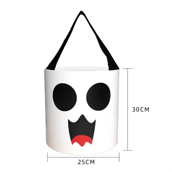 Halloween Holder Gift Basket with LED Light