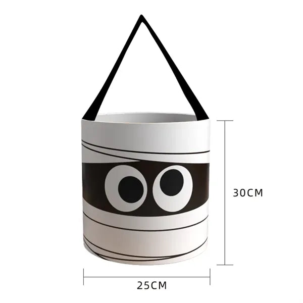 Halloween Holder Gift Basket with LED Light