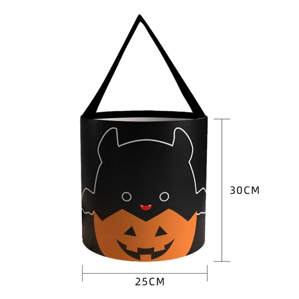 Halloween Holder Gift Basket with LED Light