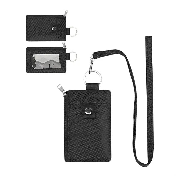 RFID Blocking Wallet with Lanyard