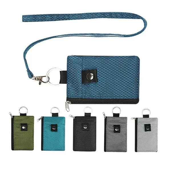 RFID Blocking Wallet with Lanyard
