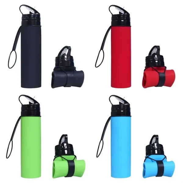 Foldable Silicone Water Bottles