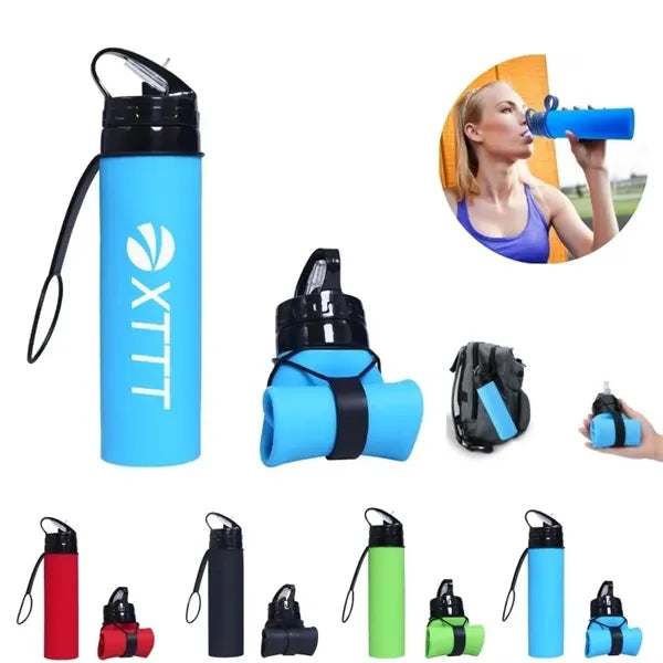 Foldable Silicone Water Bottles
