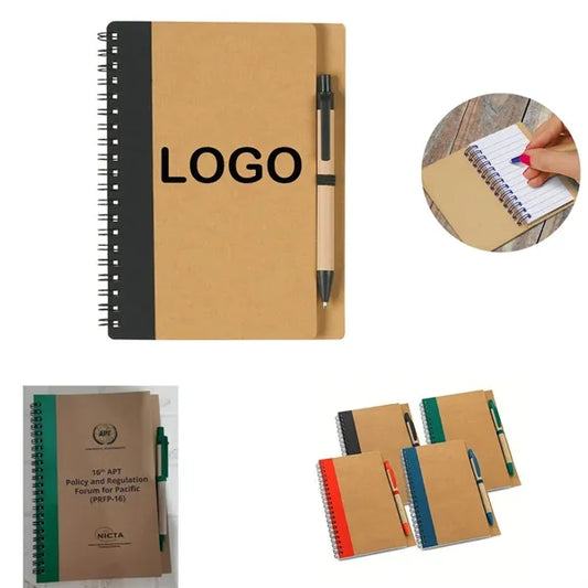 Spiral Notebook with Pen