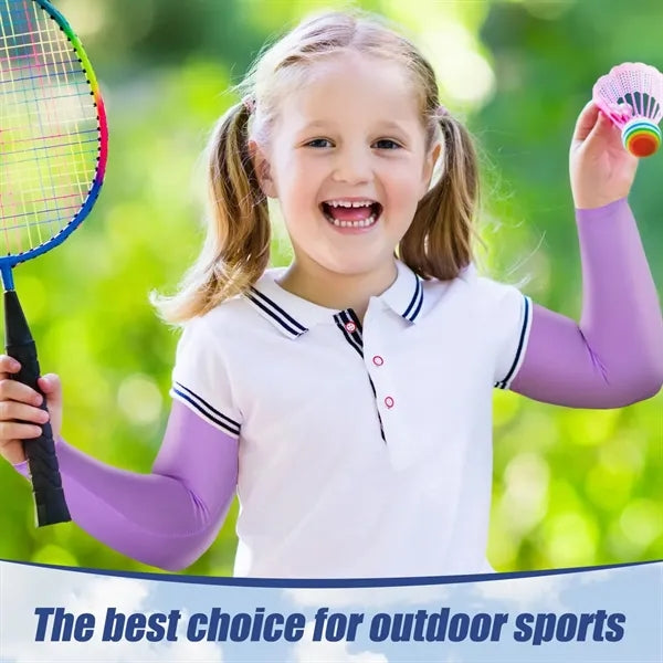 Sport Arm Sleeves for Kids UV Sun Protection Armbands