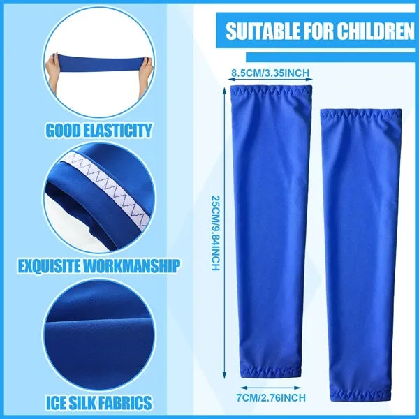 Sport Arm Sleeves for Kids UV Sun Protection Armbands