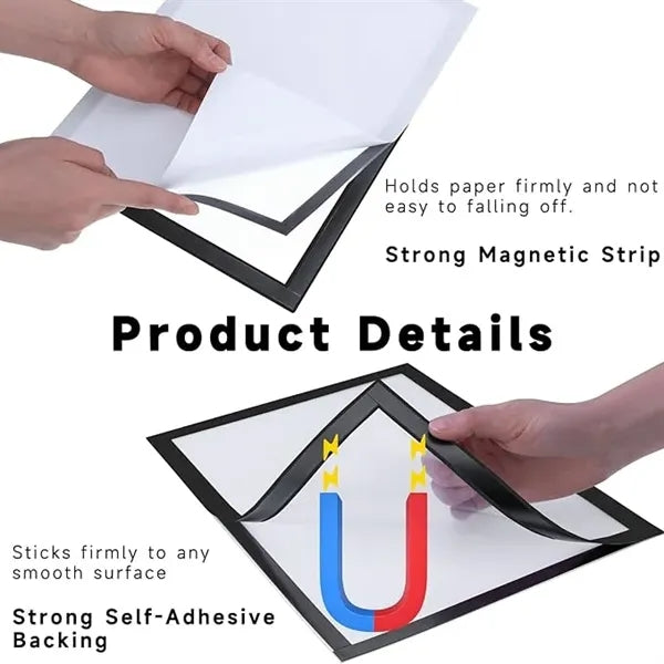 A4 Size PVC Magnetic Signs Holder